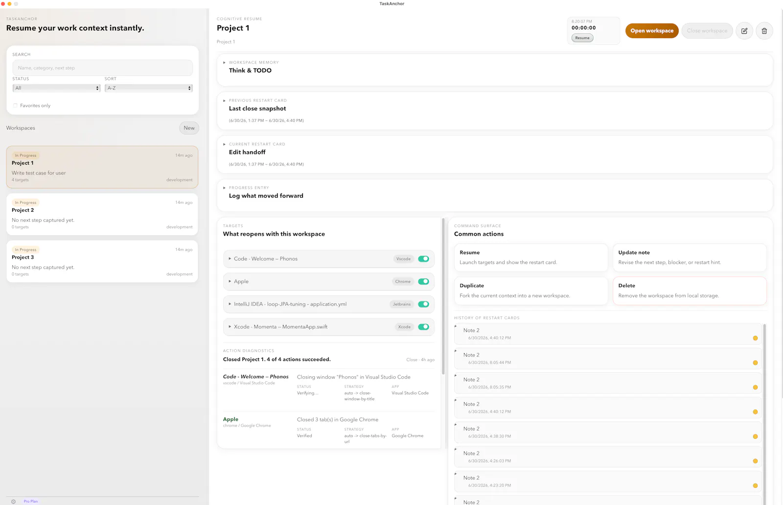 TaskAnchor screenshot 5
