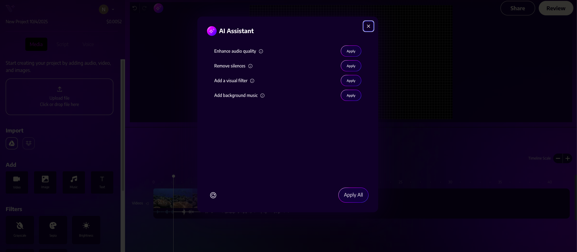 Verbolo - Video editor Beta launch gallery image