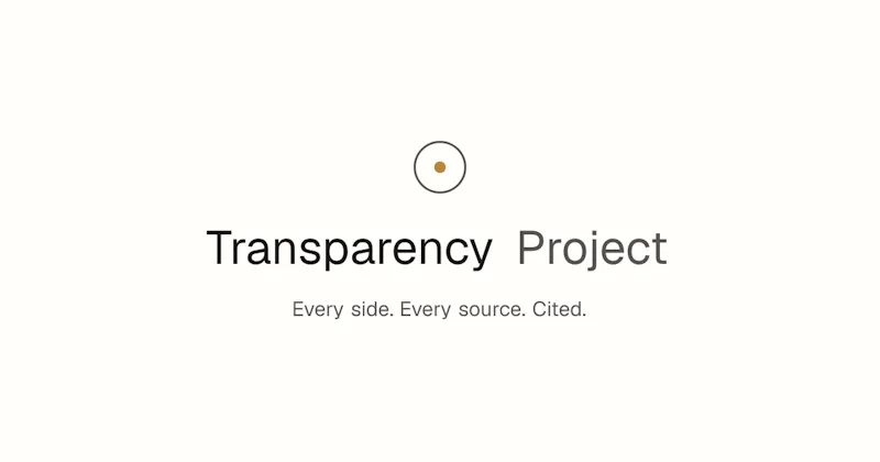 Transparency Project screenshot 1
