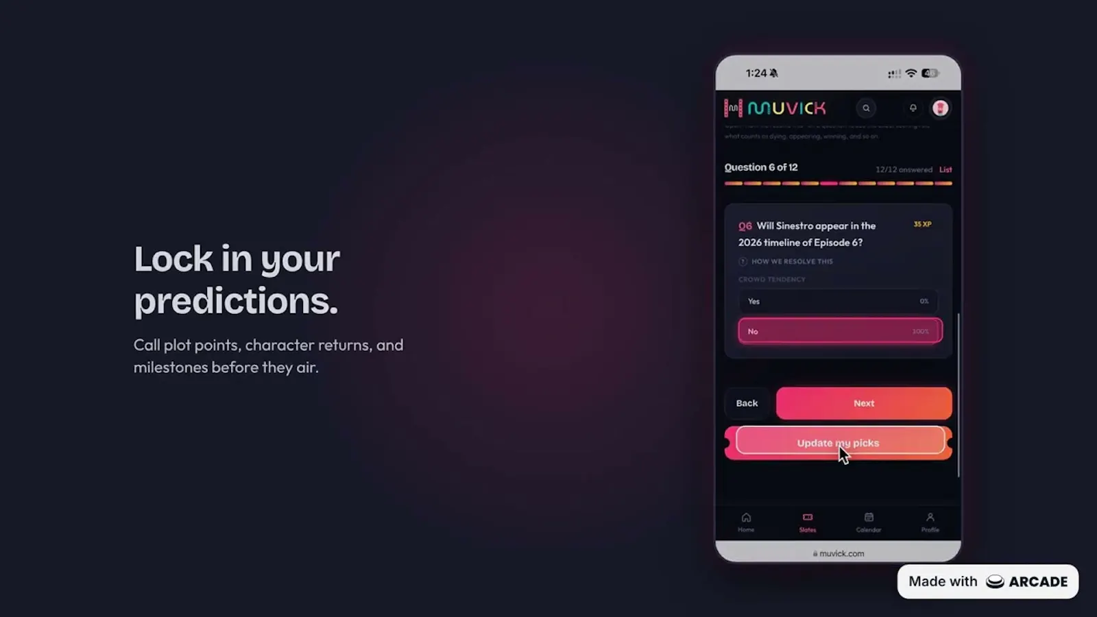 Muvick screenshot 1 (video preview)
