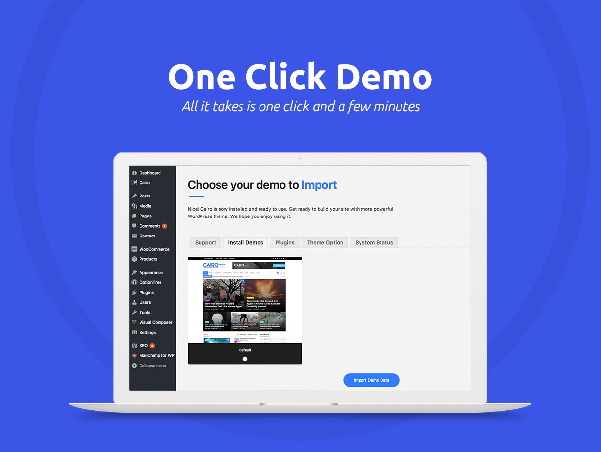 Cairo - Glossy News, Magazine, Blog WordPress Theme gallery image