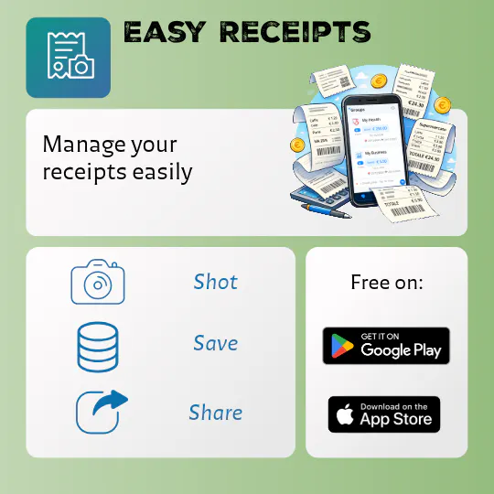 Easy Receipts product banner