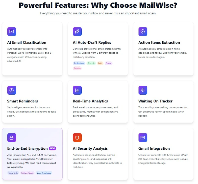 MailWise screenshot 4
