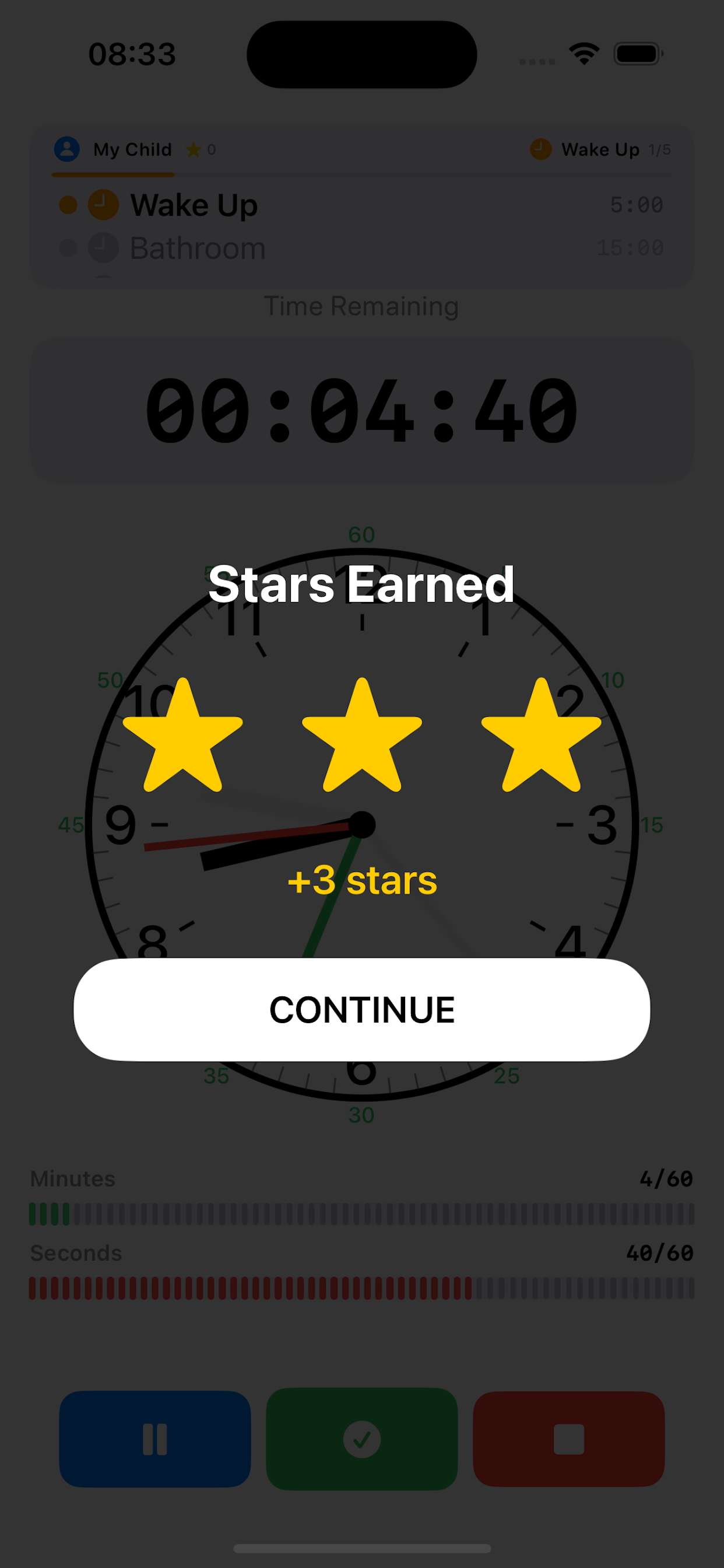 smart kid timer - Screenshot 4 showing product features and functionality
