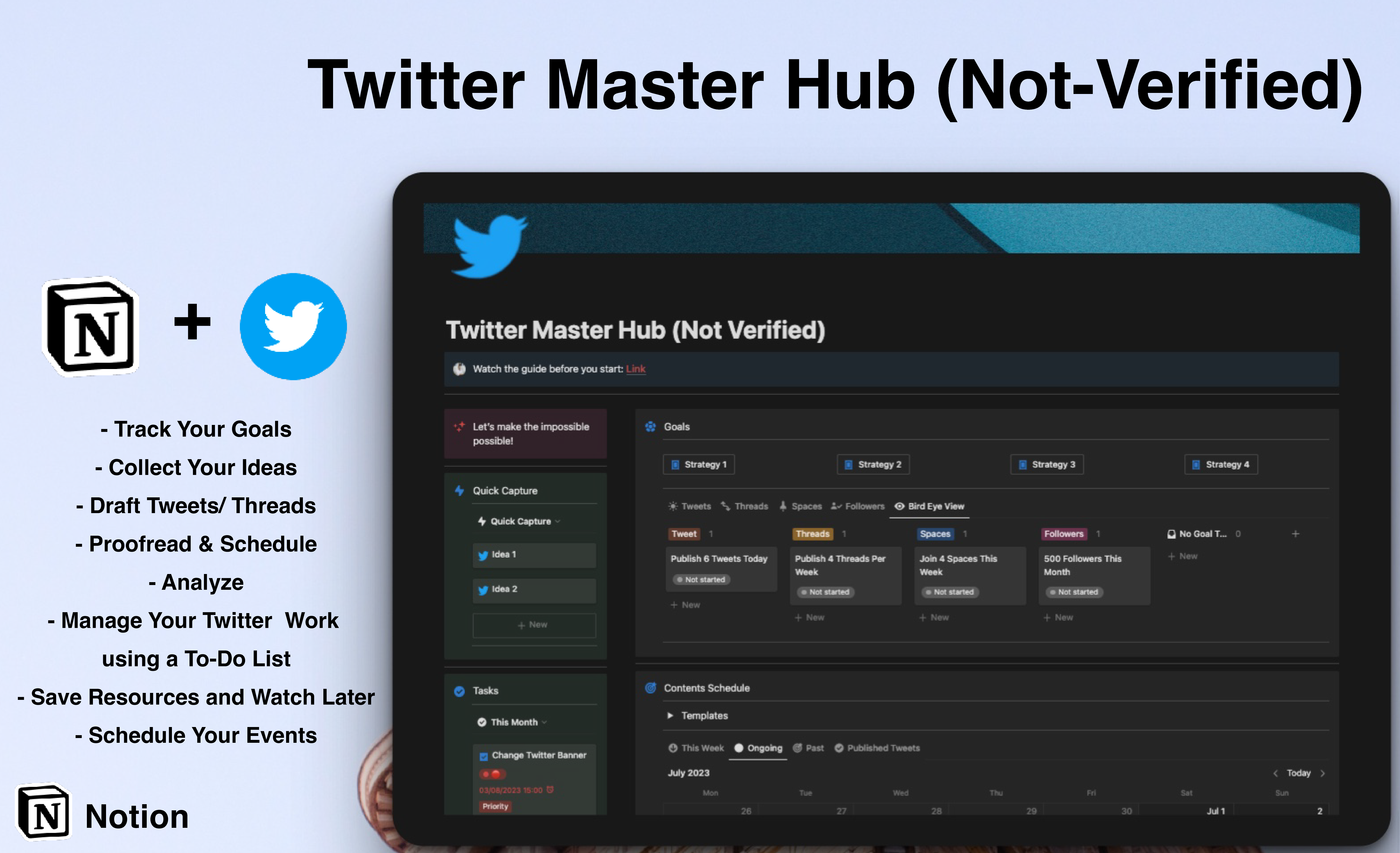 Twitter Master Hub media 1