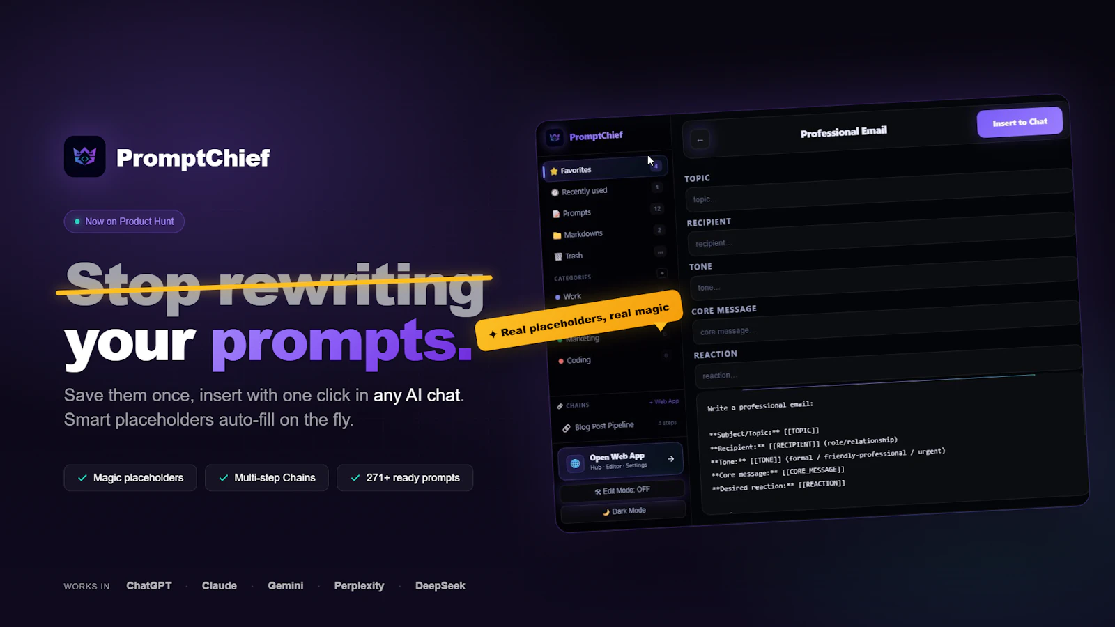 PromptChief screenshot 1