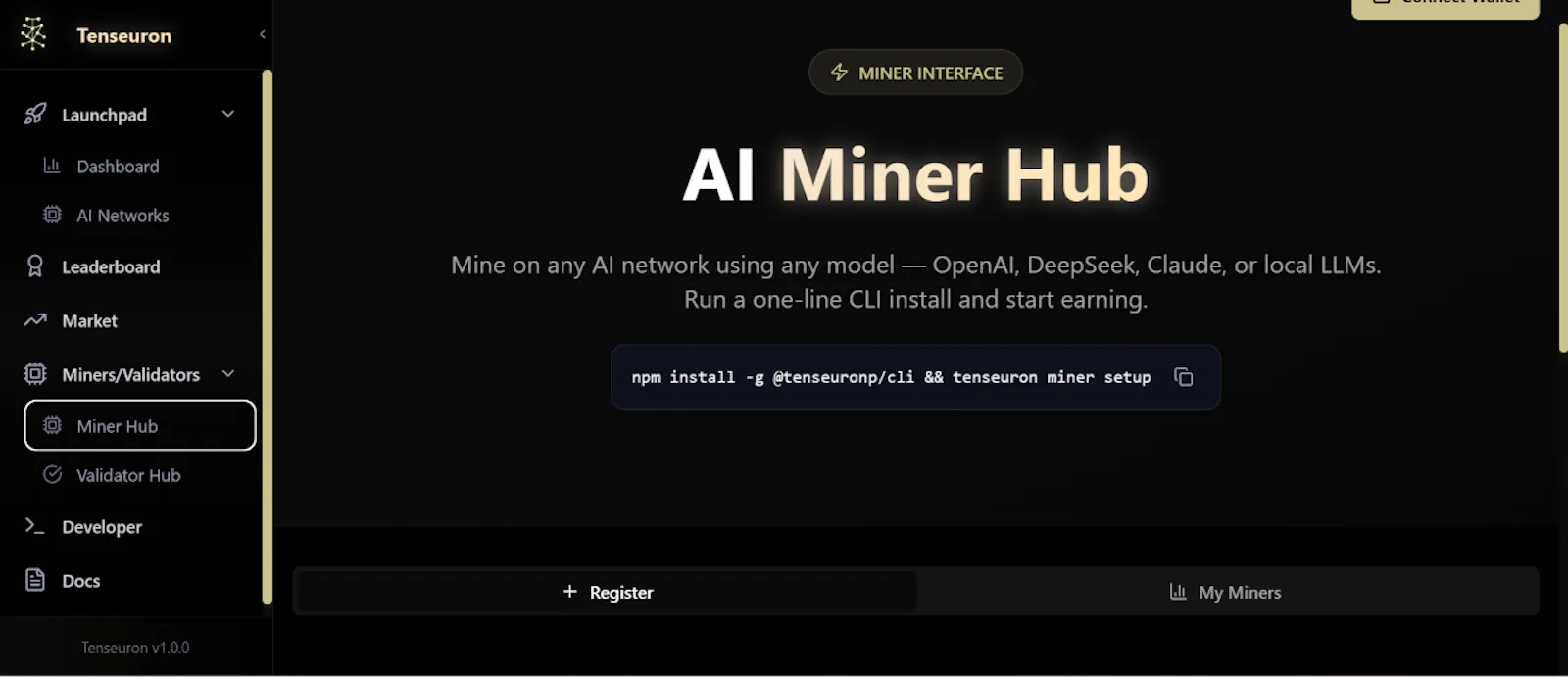 Decentralized AI Protocol/Launchpad screenshot 4