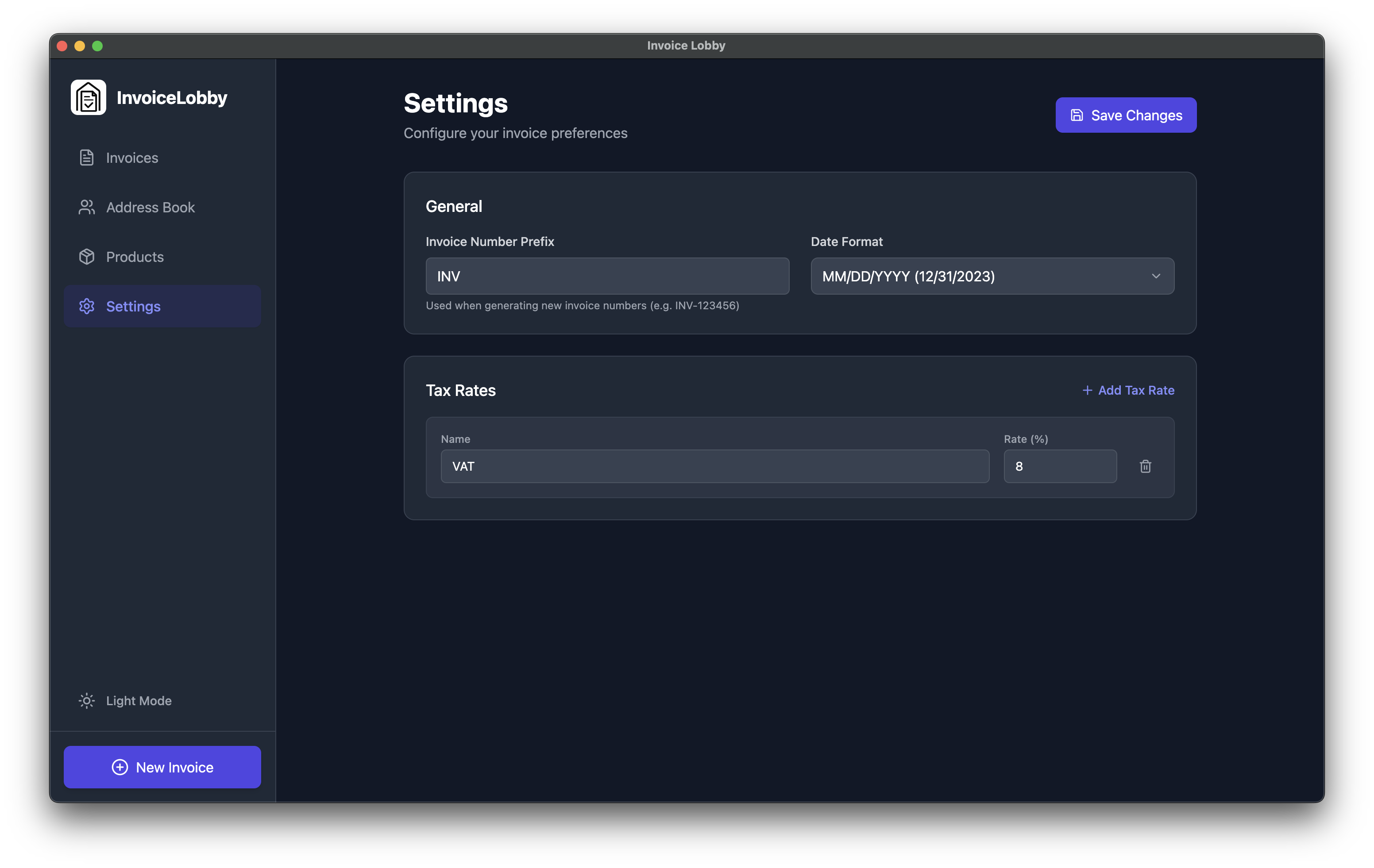 InvoiceLobby - Screenshot 4 showing product features and functionality