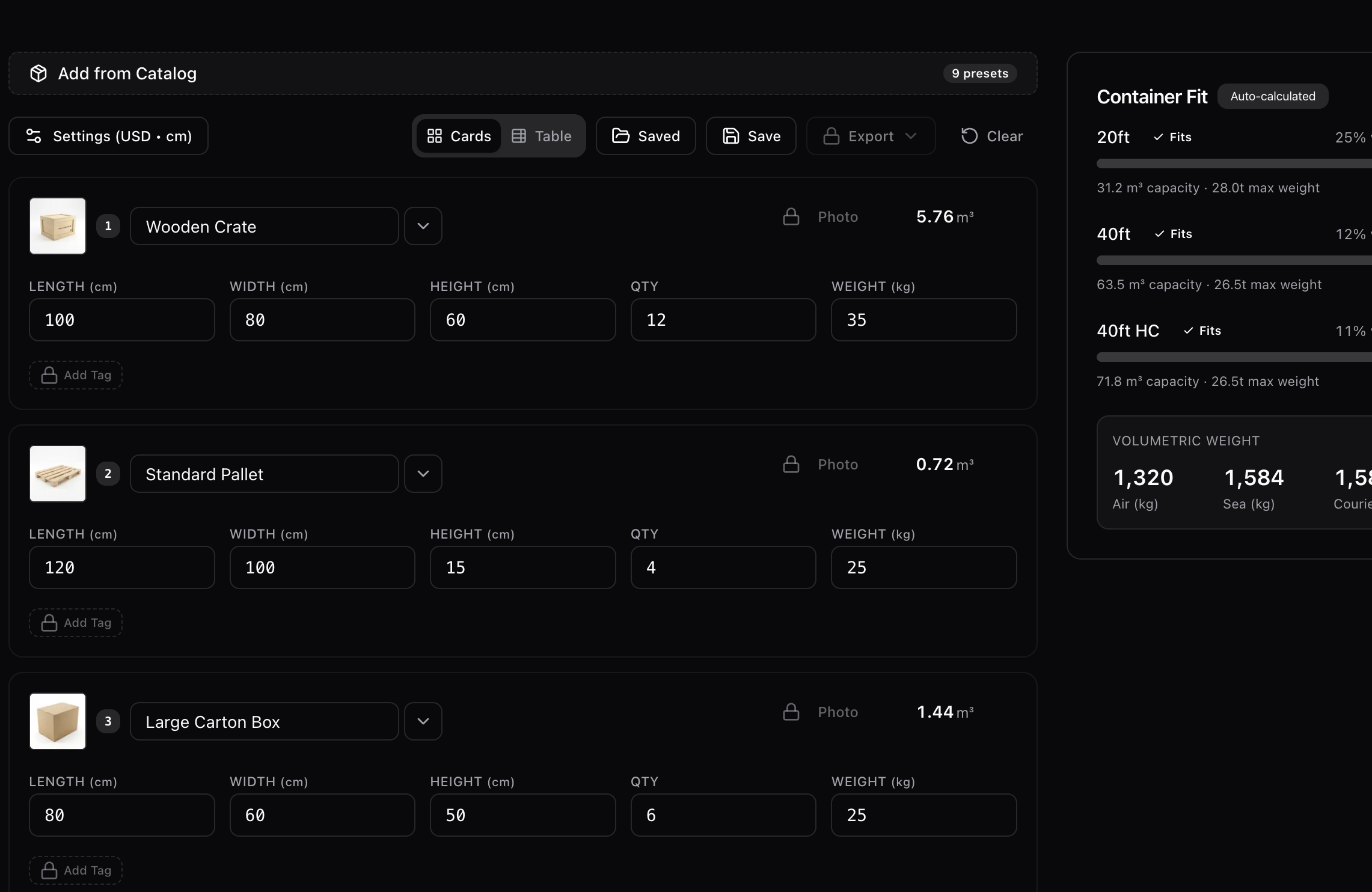 CBMCalc - CBM Calculator gallery image