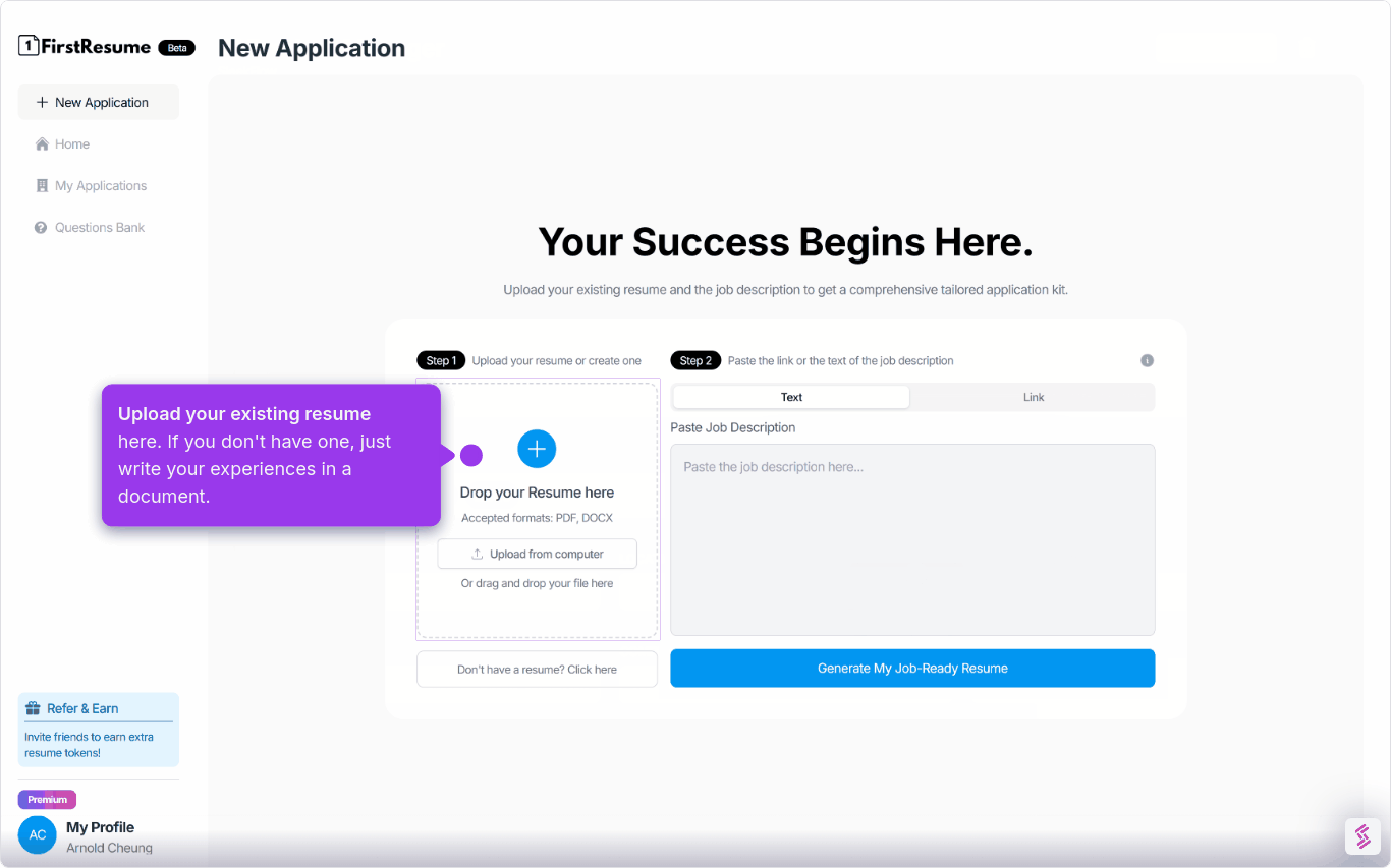 FirstResume gallery image