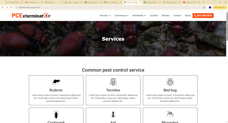 pest control service screenshot 2
