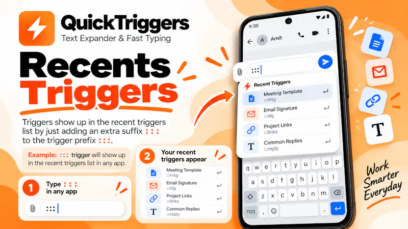 QuickTriggers: Text Expander screenshot 8