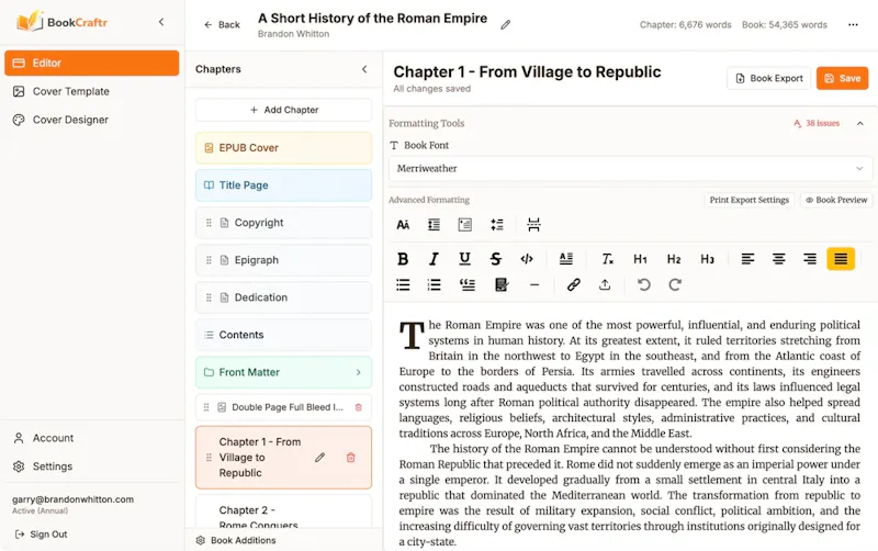BookCraftr screenshot 3