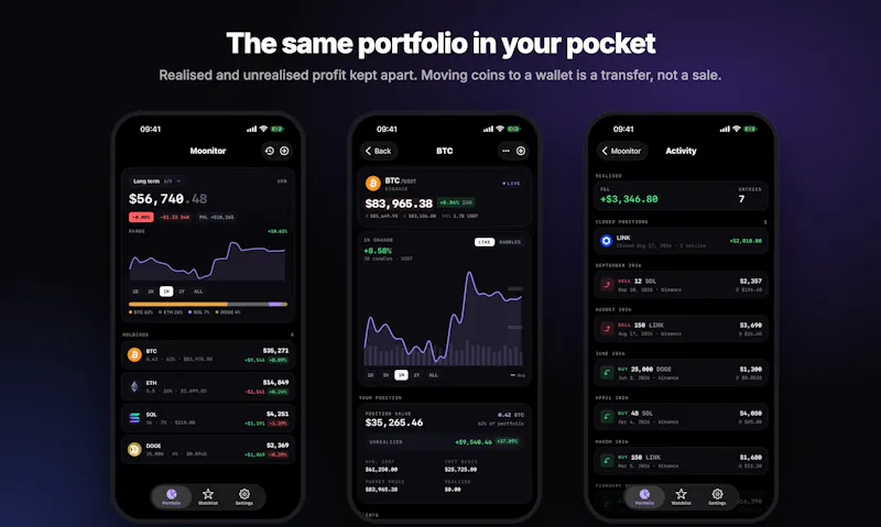 Moonitor screenshot 2