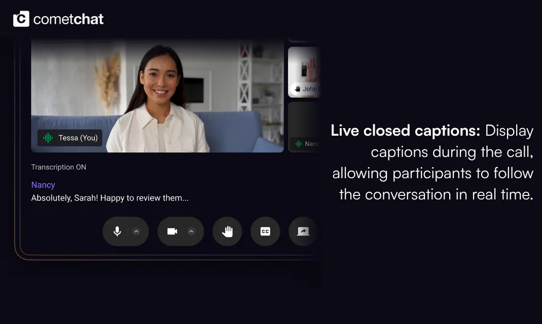 Closed Captions & Call Transcripts gallery image