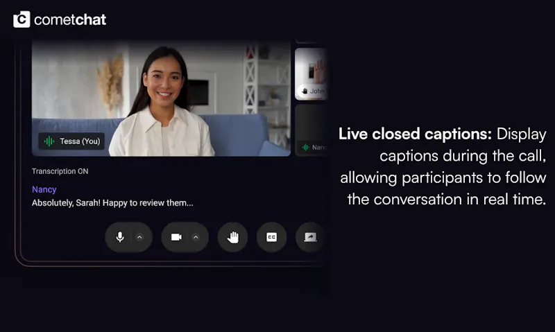 Closed Captions & Call Transcripts screenshot 4