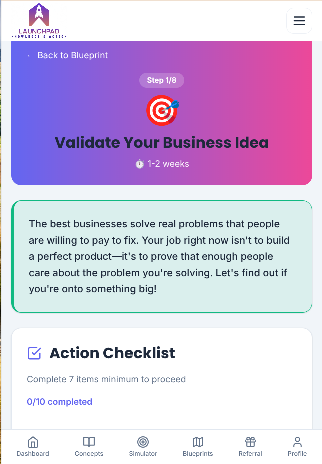 LaunchPad gallery image