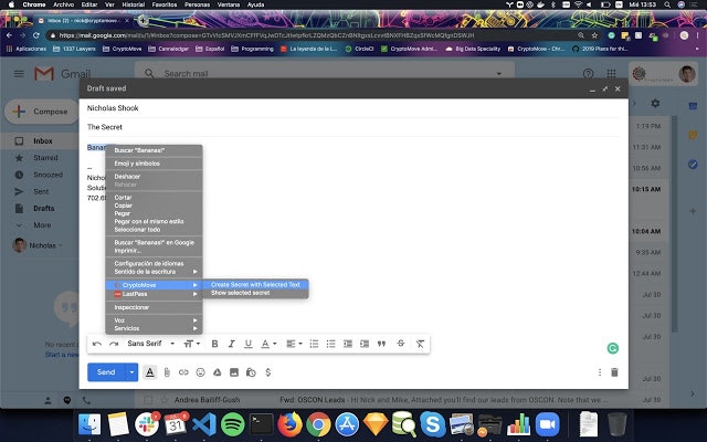 CryptoMove Chrome Browser Extension gallery image