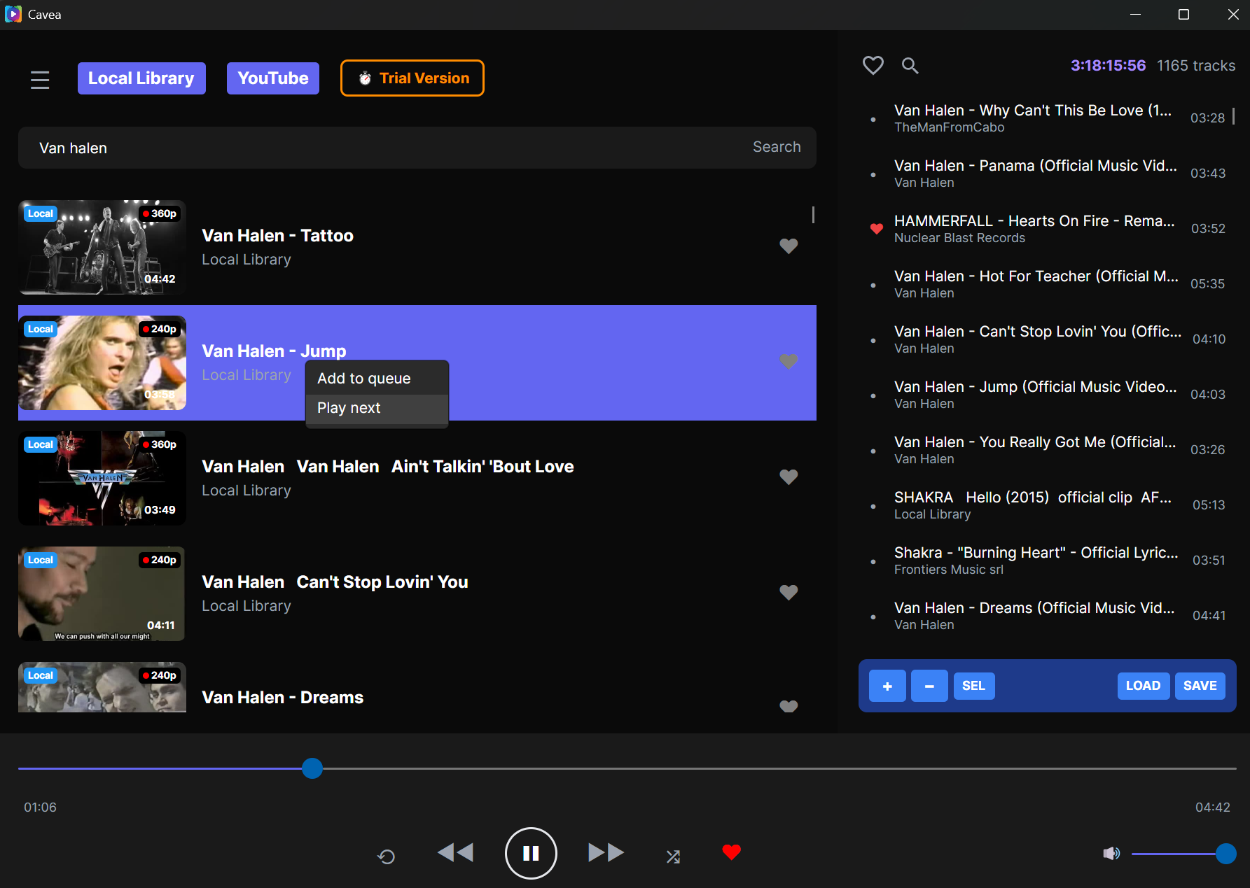 Cavea - Screenshot 2 showing product features and functionality