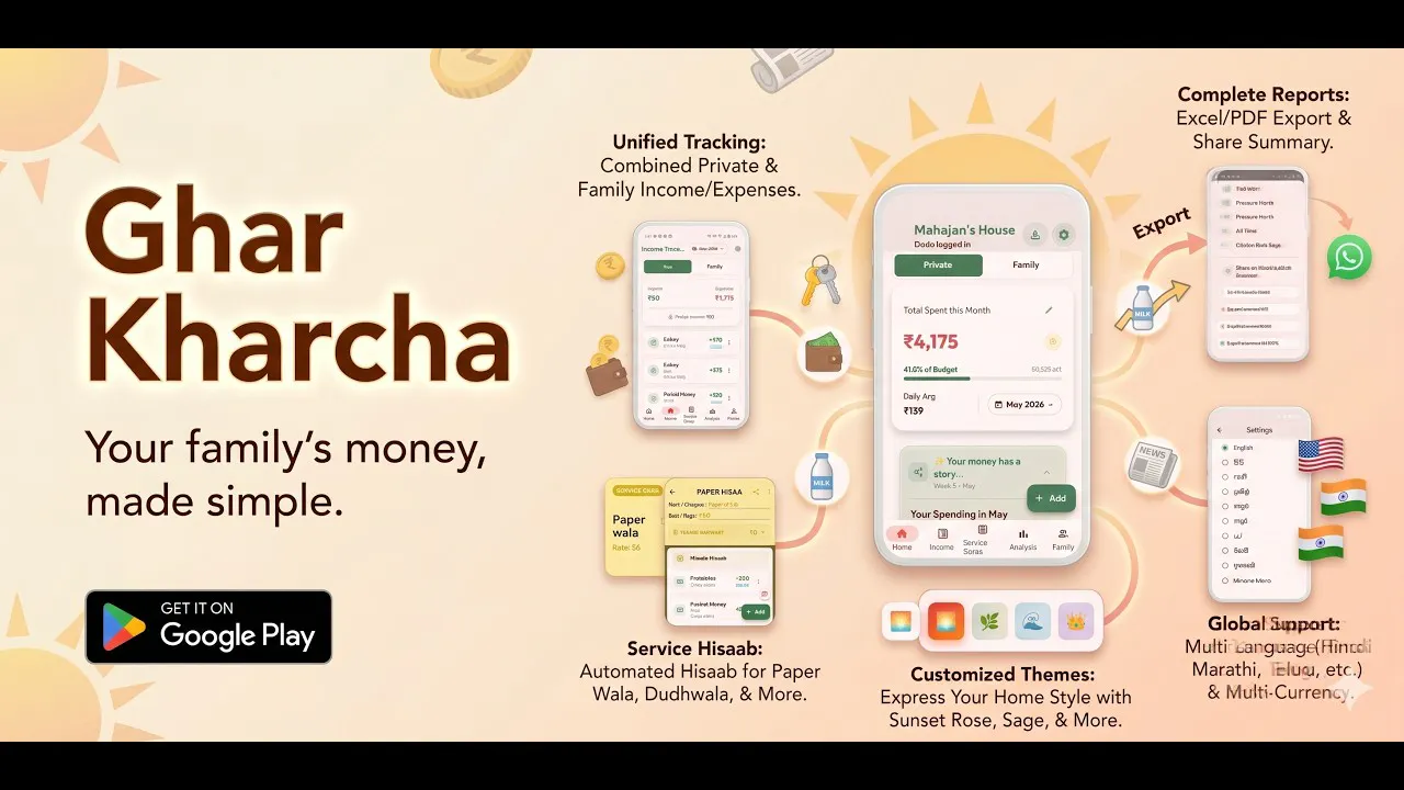 Ghar Kharcha: Expense & Budget gallery image