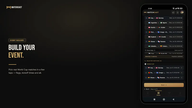 Matchcast screenshot 8