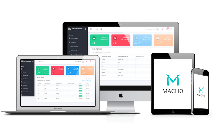 Uber for Salon - Macho