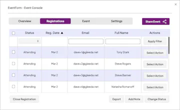 EventForm gallery image