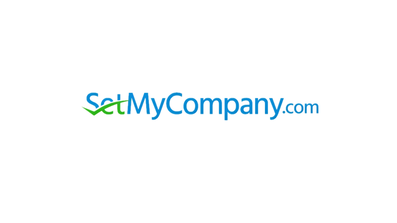 Set My Company - Product Hunt launch logo and brand identity