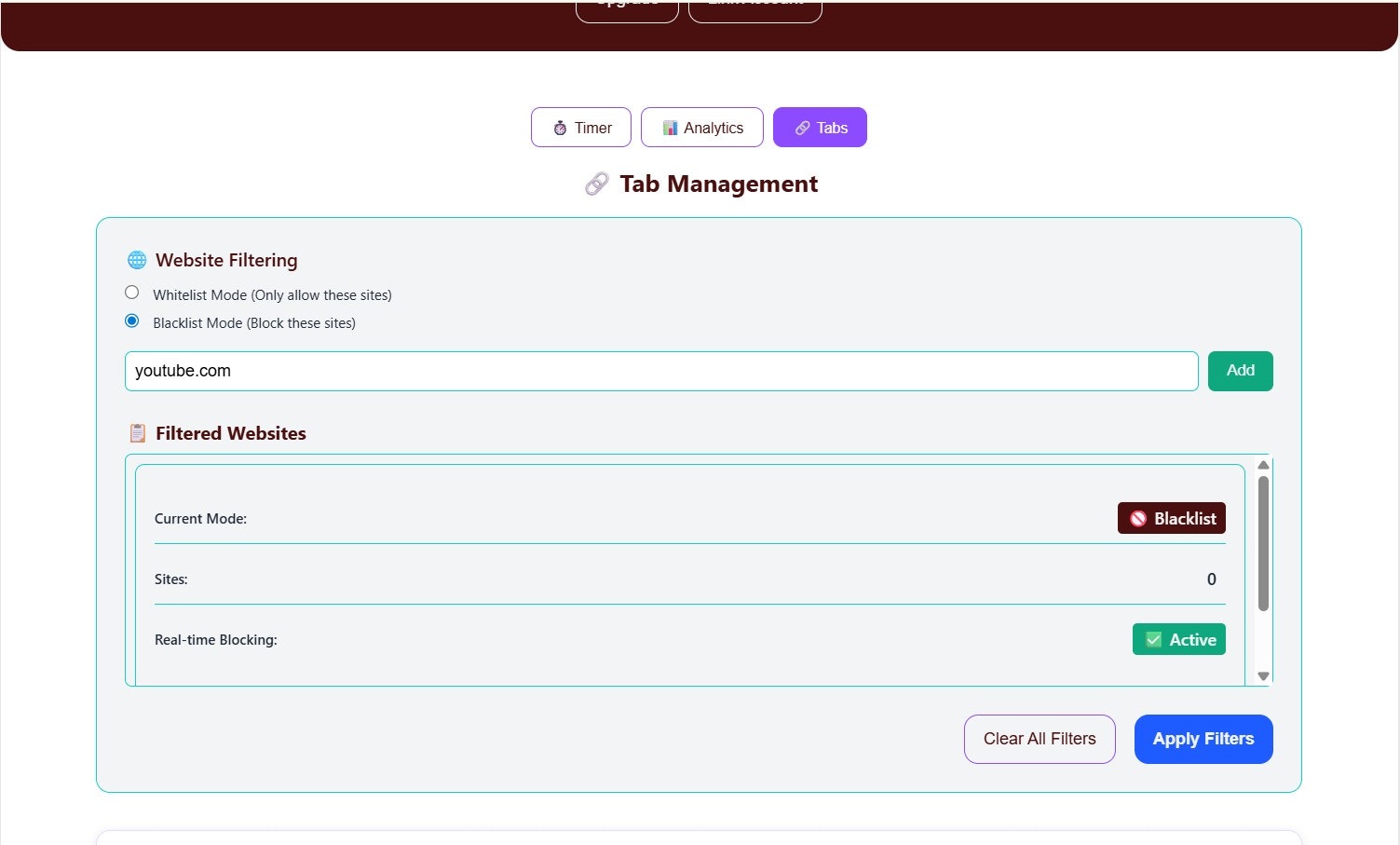 FocusFlows —Focus Timer & WebsiteBlocker - Screenshot 4 showing product features and functionality