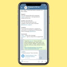 Webpage to PDF bot gallery image