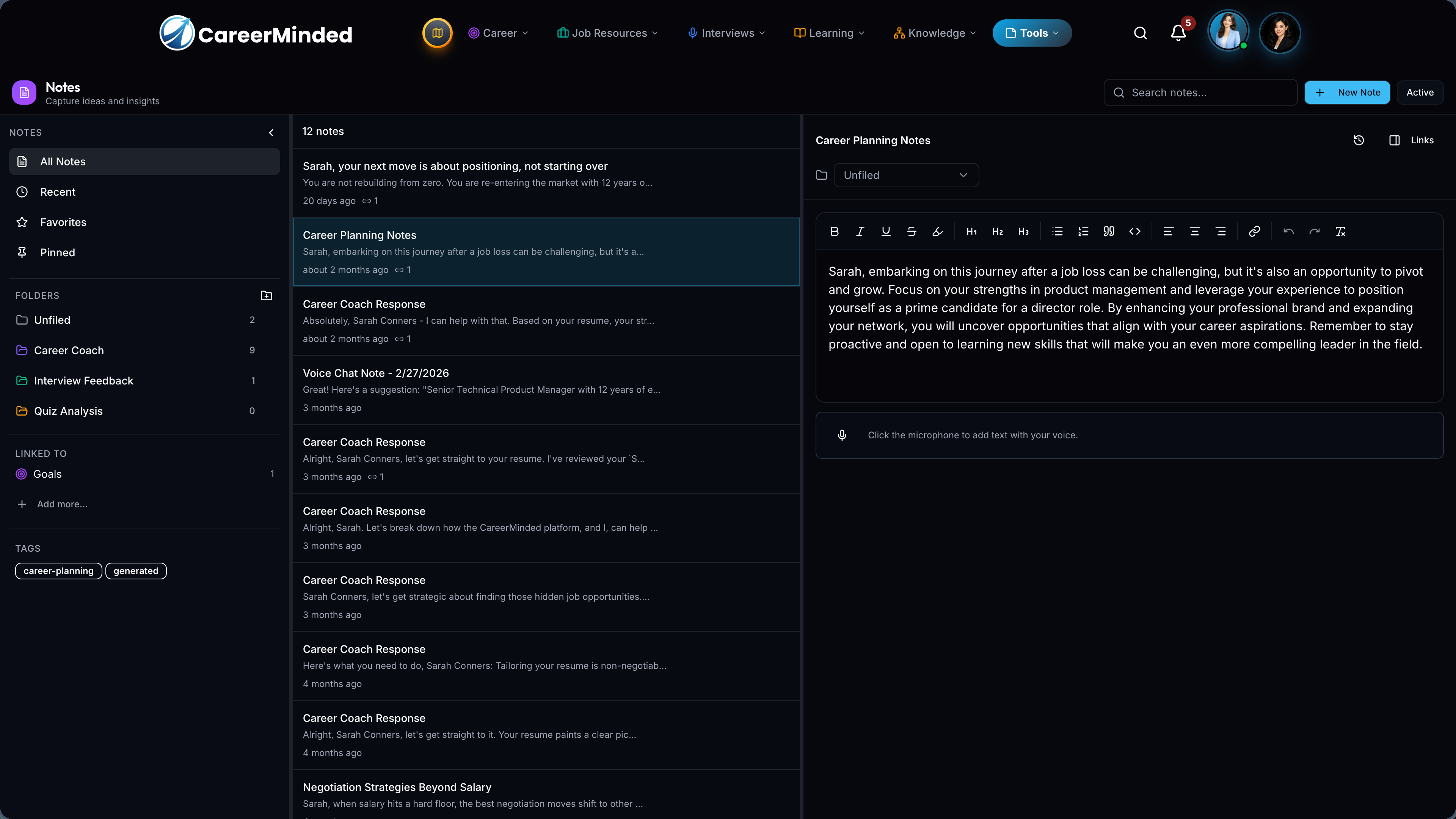 CareerMinded AI gallery image