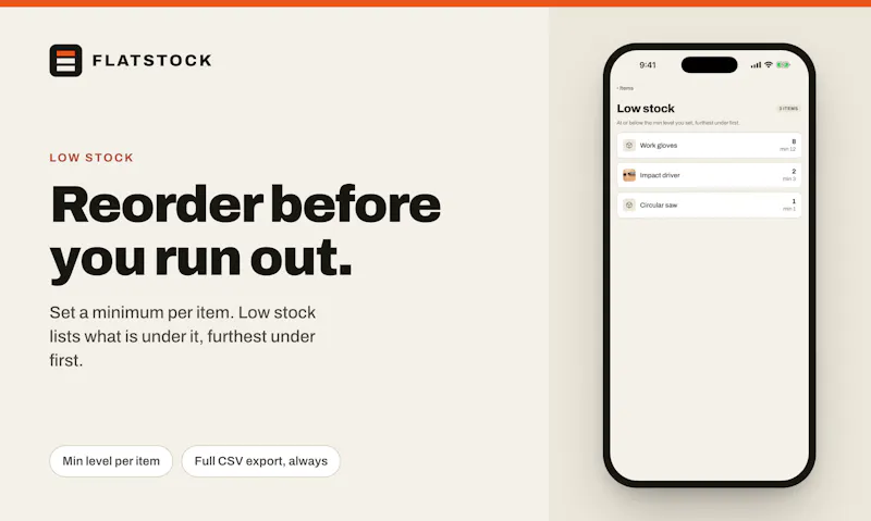 FlatStock screenshot 5