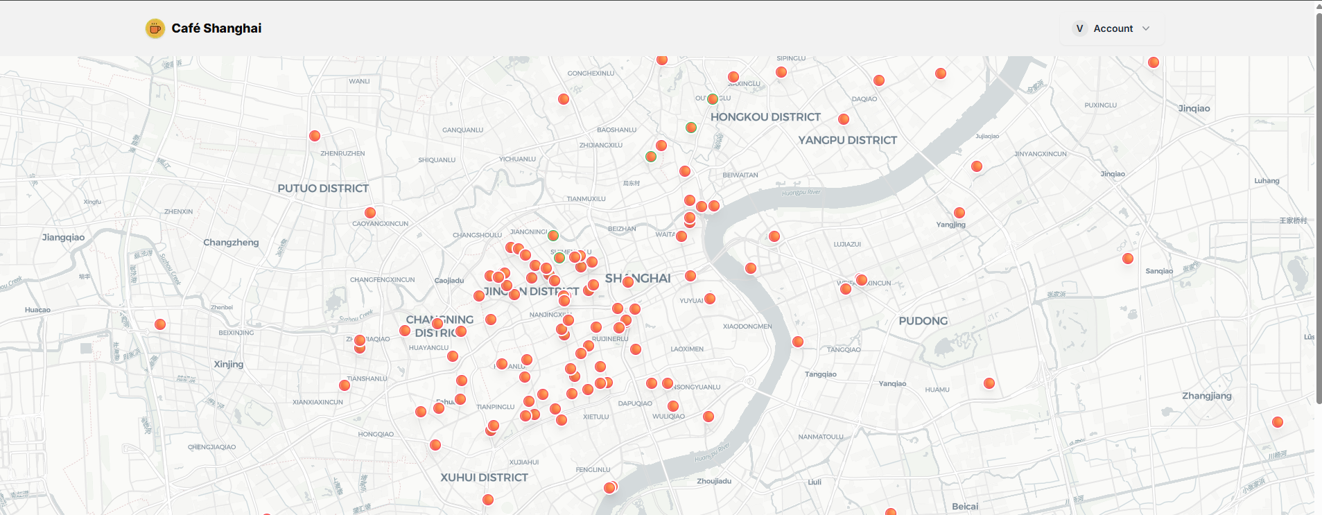 Café Shanghai - Screenshot 5 showing product features and functionality