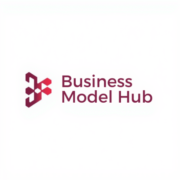 Business Model Hub - Product Hunt launch logo and brand identity