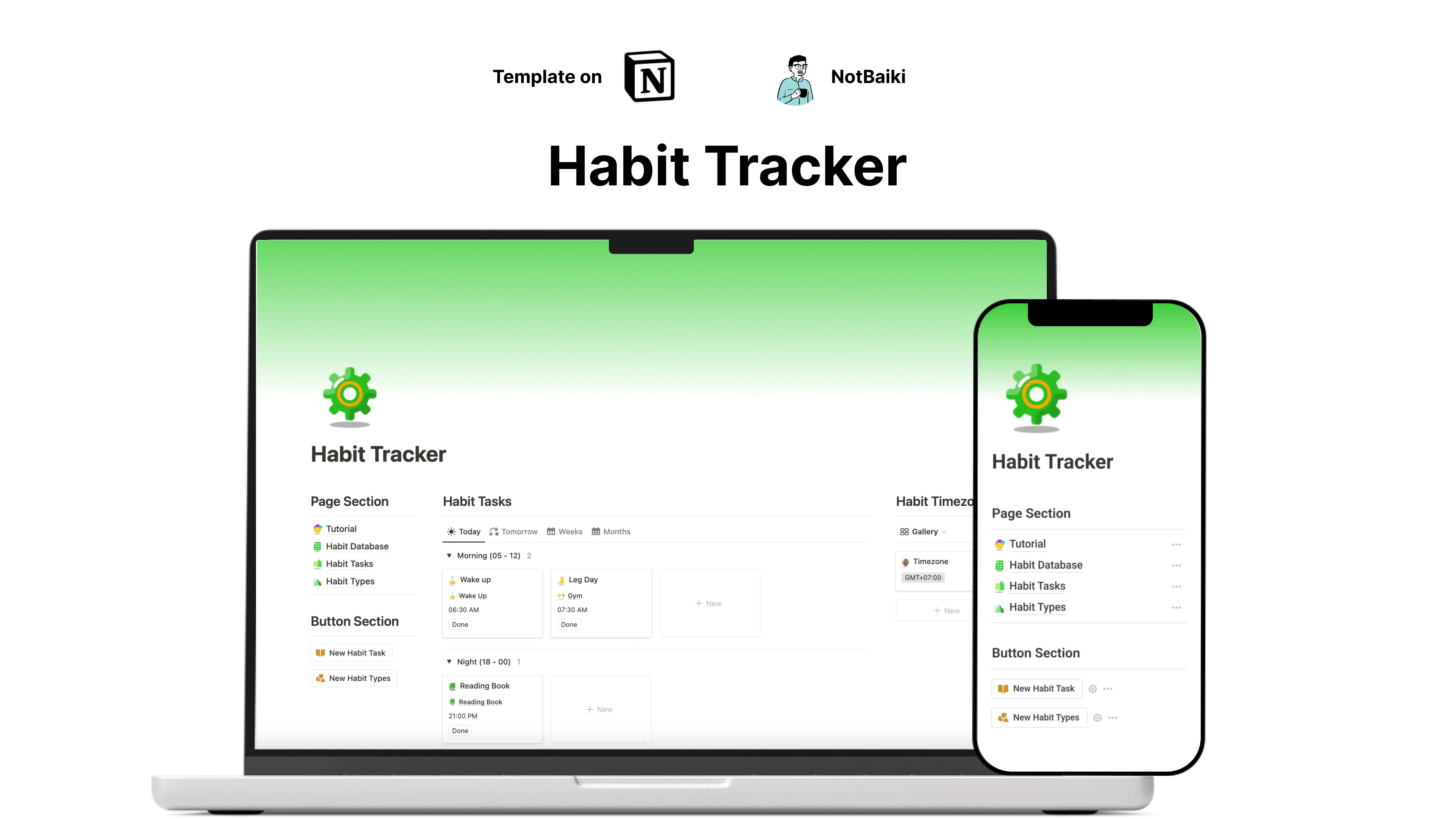 Habit Tracker (Notion) gallery image