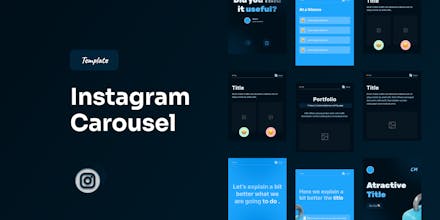 Instagram Carousel Template gallery image