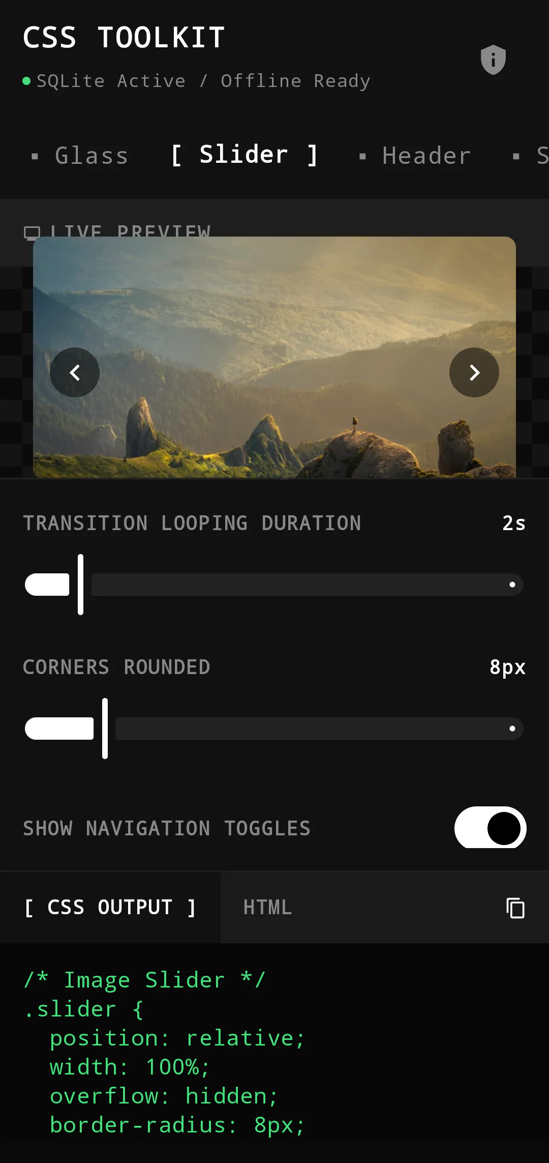 CSS Toolkit gallery image