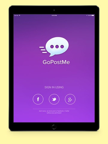 GoPostMe app gallery image