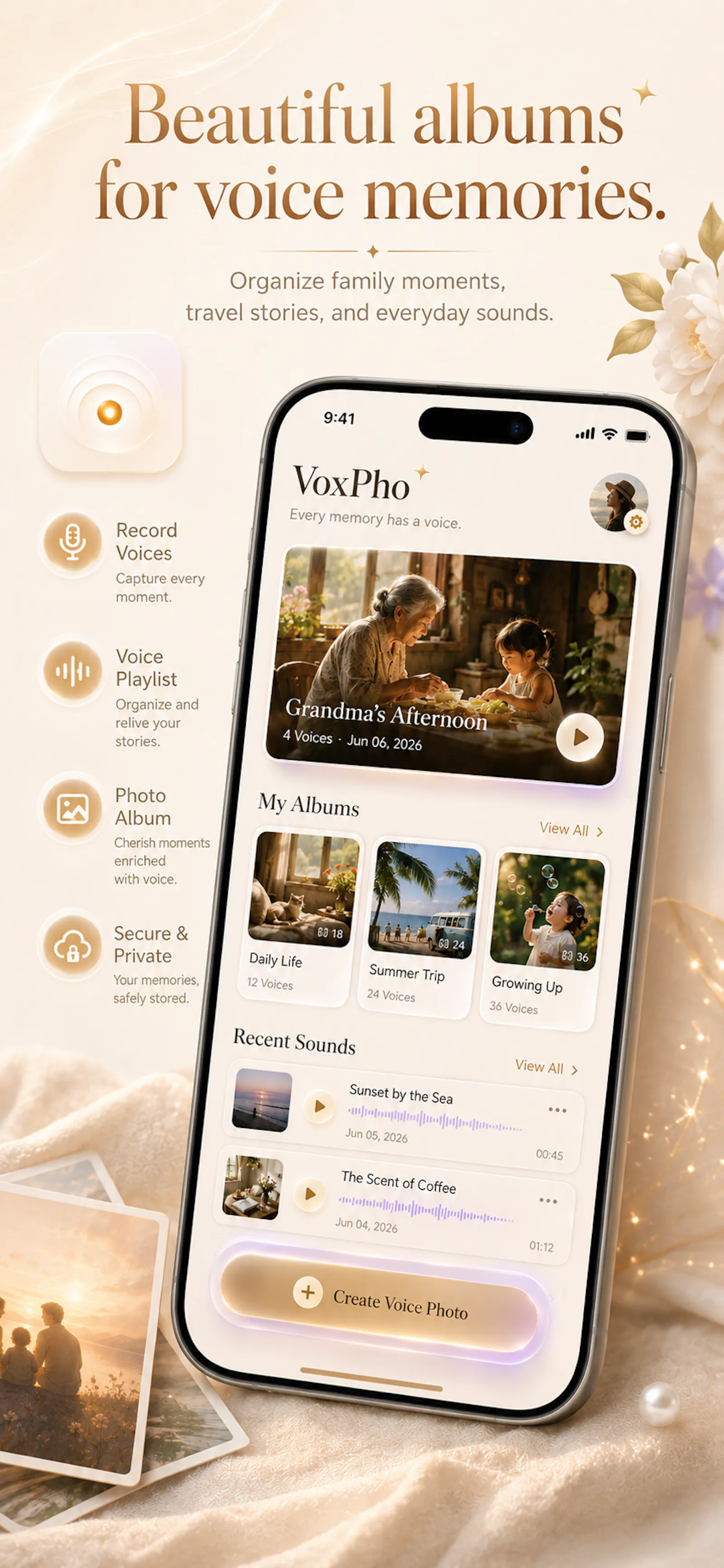 VoxPho — Voice Memories in Photos screenshot 5