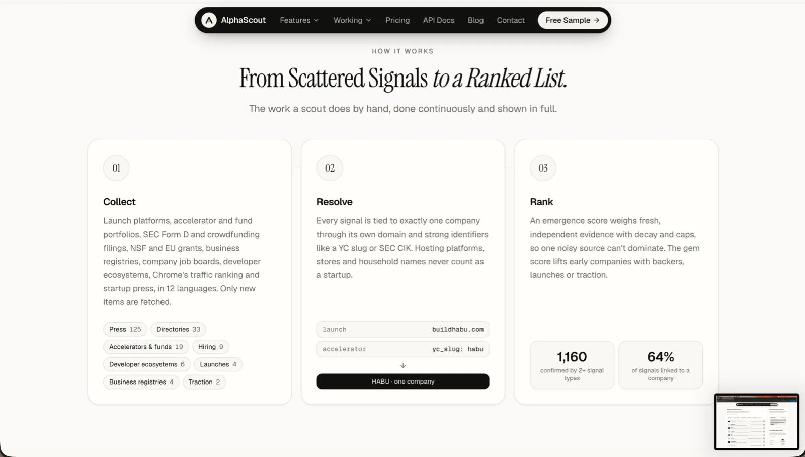 AlphaScout: Discover Startups Early gallery image