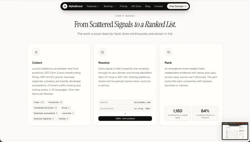 AlphaScout: Discover Startups Early screenshot 6