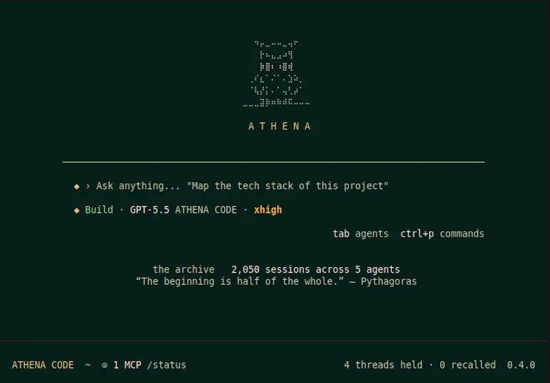 Athena Code screenshot 2