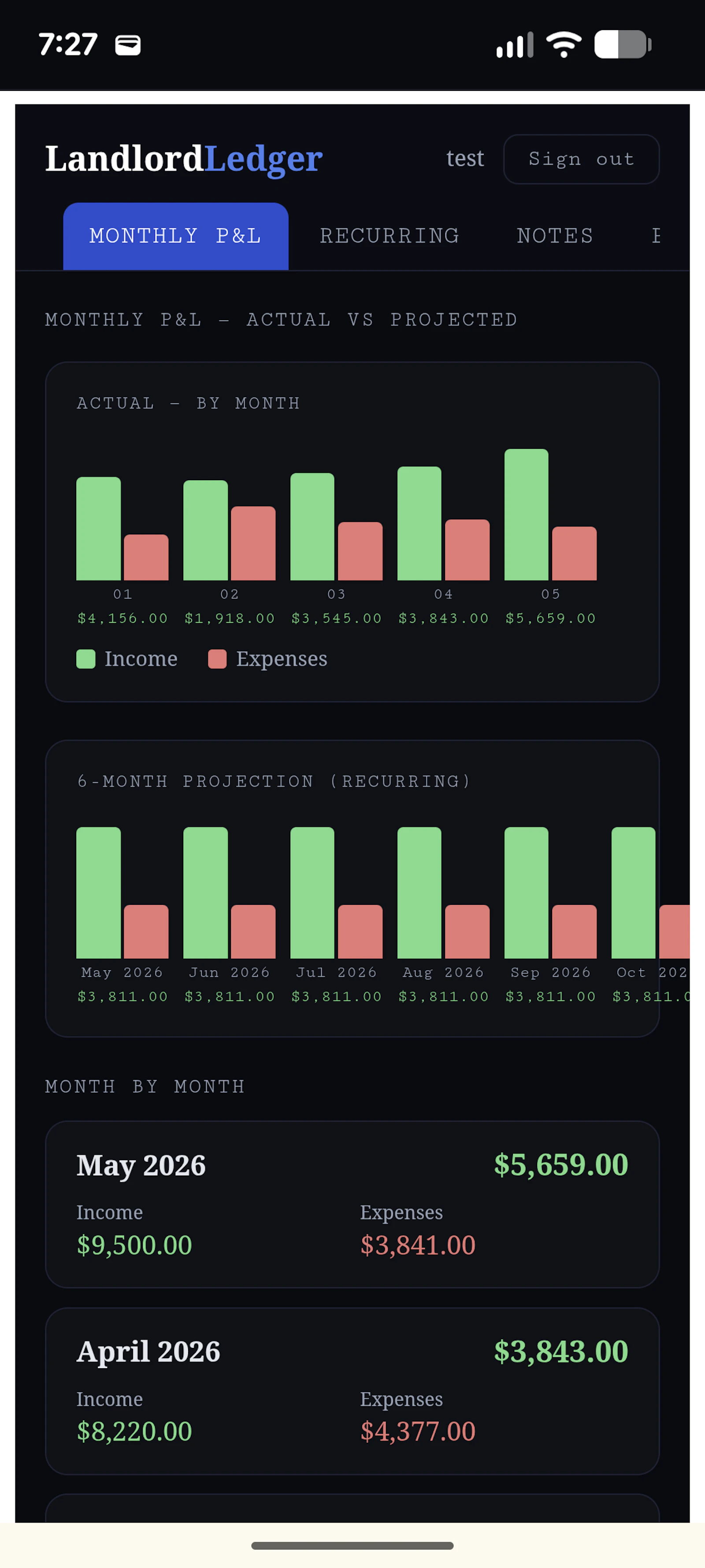 LandlordLedger screenshot 3