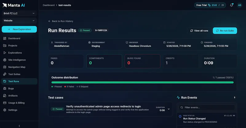 Manta AI screenshot 5