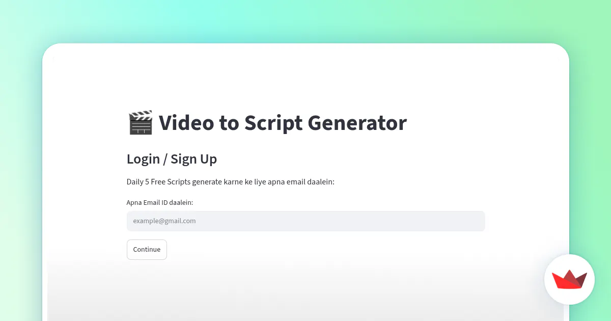 VideoToScriptAi gallery image
