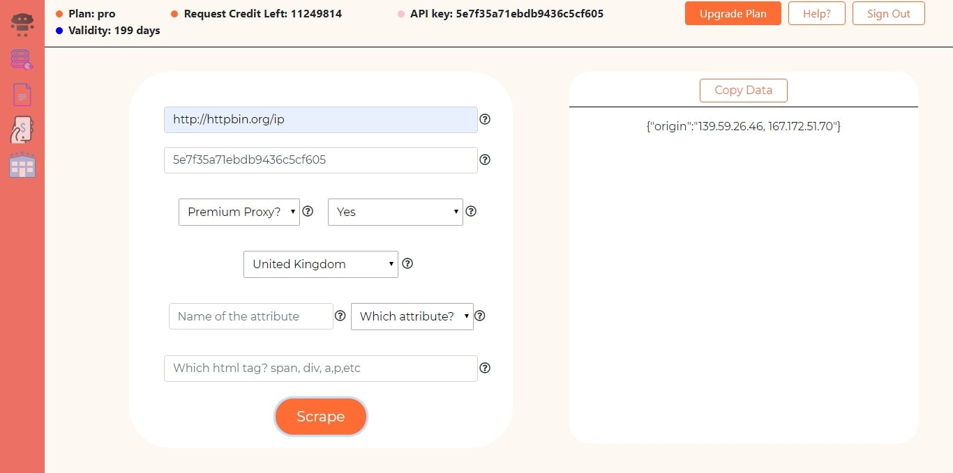 Scrapingdog gallery image