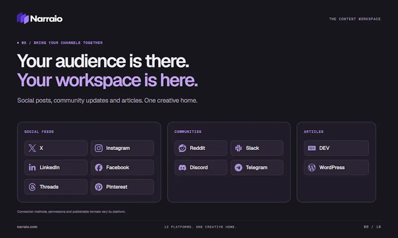 Narraio screenshot 7