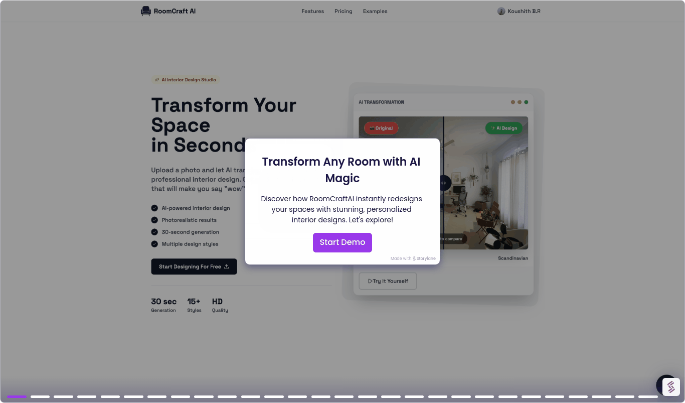 Roomcrafrai - Trasforma il tuo spazio in pochi secondi media 10
