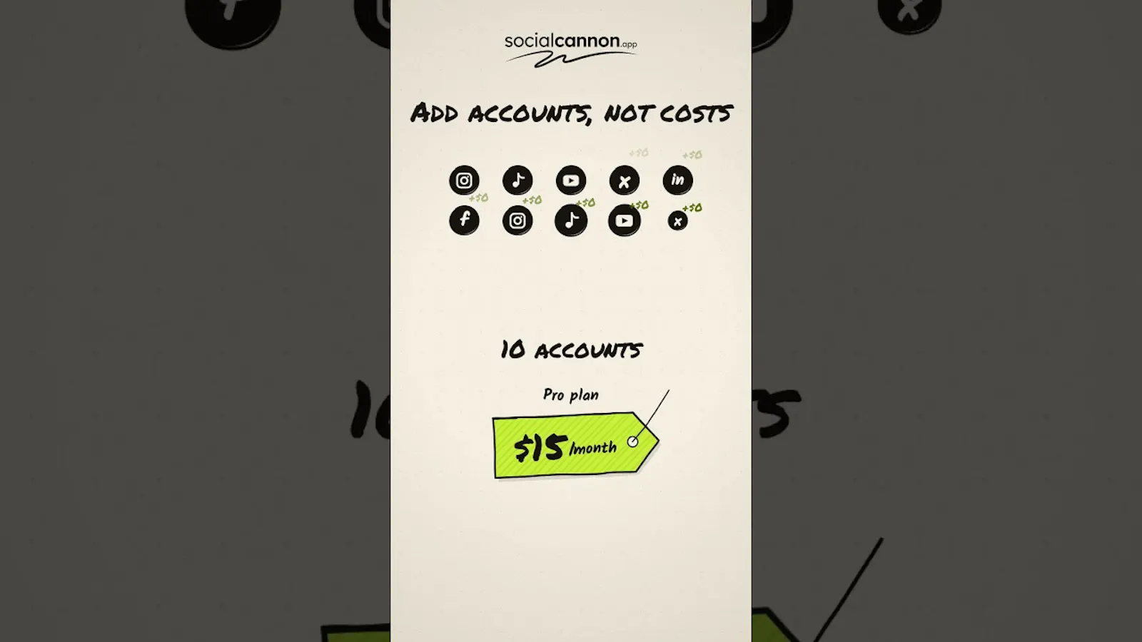 SocialCannon screenshot 1 (video preview)