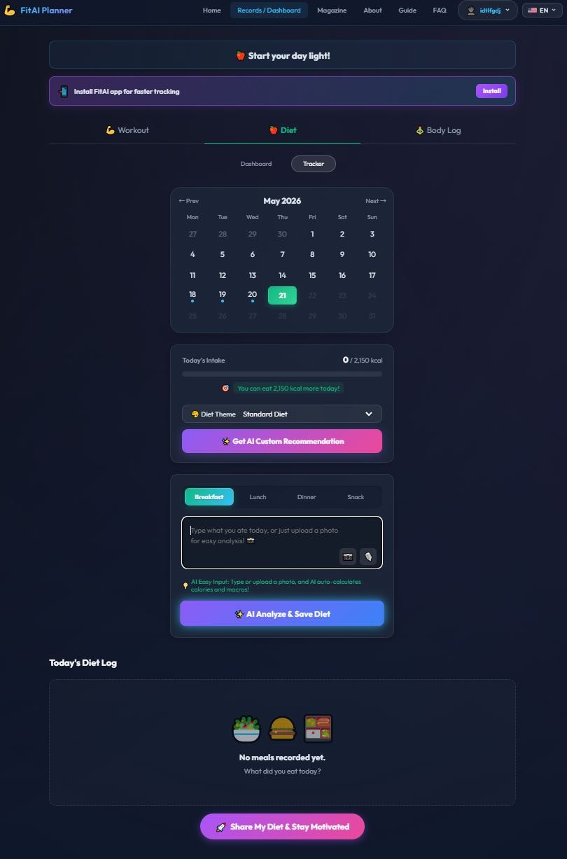 FitAI Planner gallery image